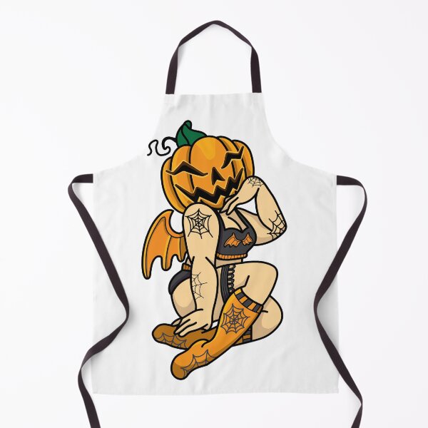 Item preview, Halloween Pumpkin Head Girl designed and sold by KapibaraARTist.