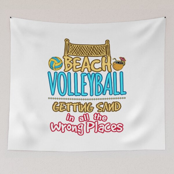 Item preview, Beach Volleyball Getting Sand In All The Wrong Places Funny designed and sold by jaygo.