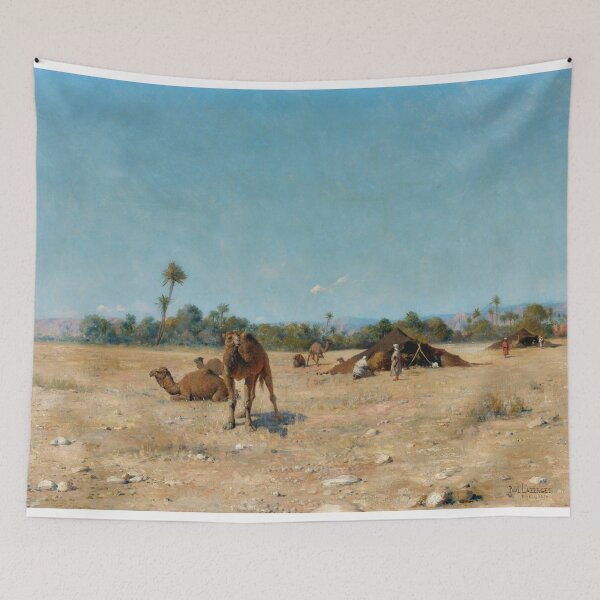 Item preview, Bedouin Camp, Biskra Jean Baptiste Paul Lazerges  designed and sold by TeeARTHY.