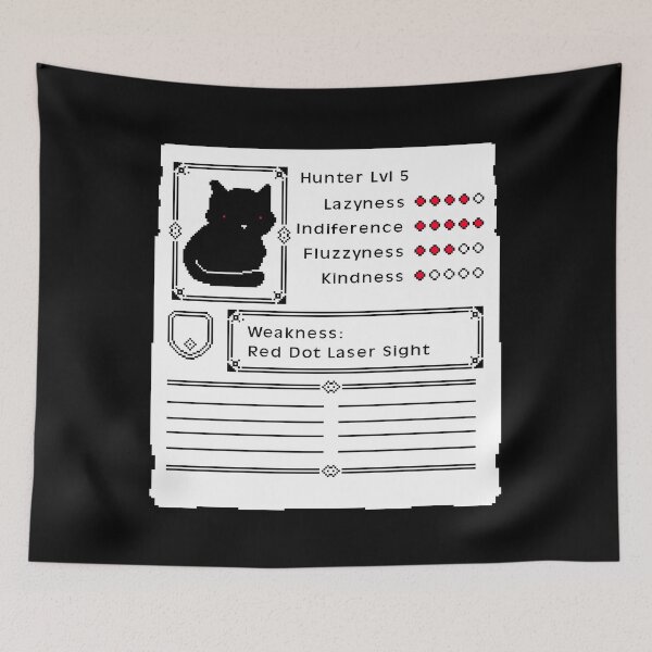 Item preview, RPG Video Game Cat designed and sold by Tobe Fonseca®.