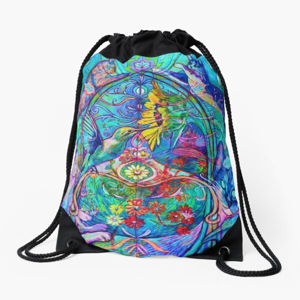 Cats Drawstring Bag