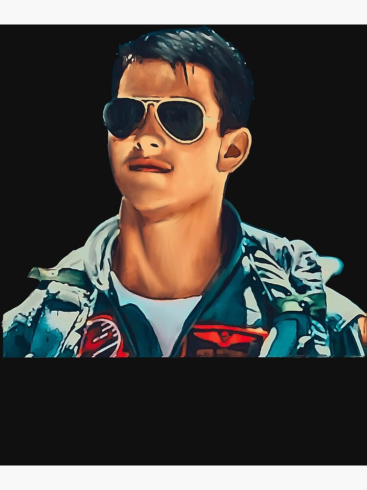 "Top gun maverick tom cruise" Poster for Sale by MatthewJohnsto Redbubble