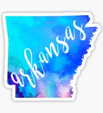 Arkansas - Watercolor Sticker