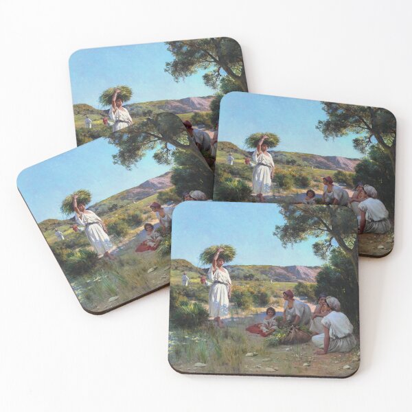 Item preview, Gleaners Resting in the Shade Jean Baptiste Paul Lazerges  designed and sold by TeeARTHY.