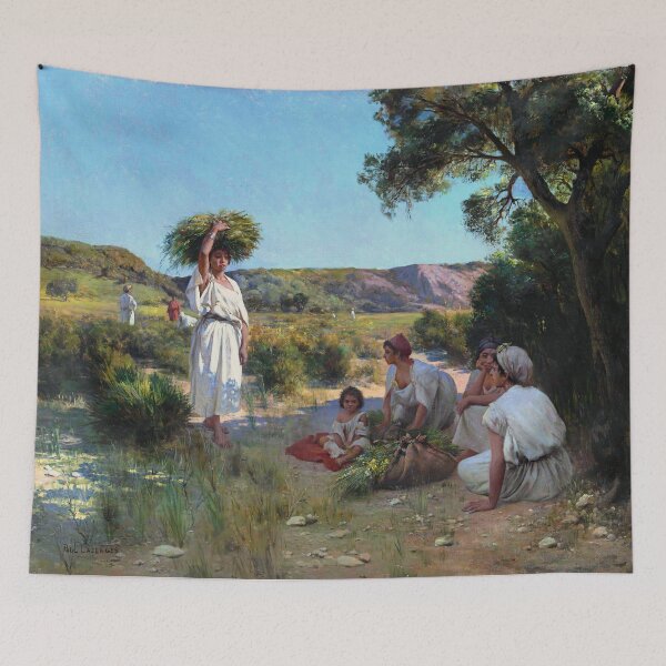 Item preview, Gleaners Resting in the Shade Jean Baptiste Paul Lazerges  designed and sold by TeeARTHY.