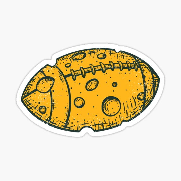 Item preview,  Green Bay Cheese Football Fan designed and sold by TheBlackFog.