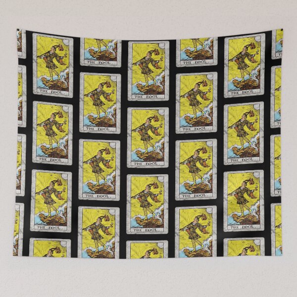 Item preview, Tarot Card The Fool (vintage distressed design) designed and sold by siggyspatsky.