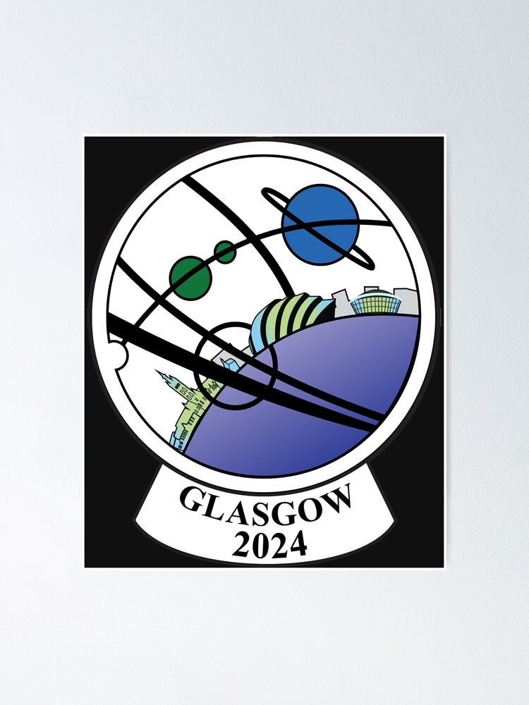 "Glasgow worldcon logo" Poster for Sale by DonnaScott68 Redbubble