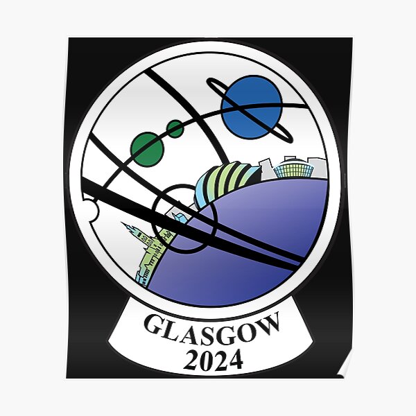 "Glasgow worldcon logo" Poster for Sale by DonnaScott68 Redbubble