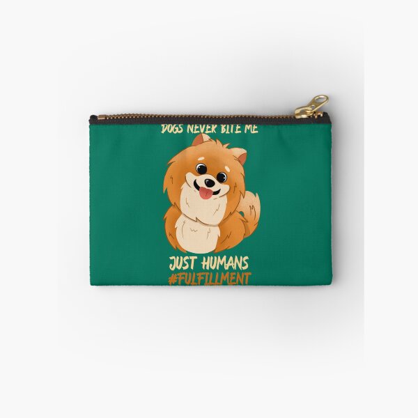 Item preview, Dogs never bite me Just humans   designed and sold by CateBlyh2.