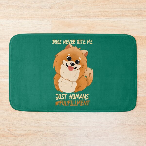 Item preview, Dogs never bite me Just humans   designed and sold by CateBlyh2.