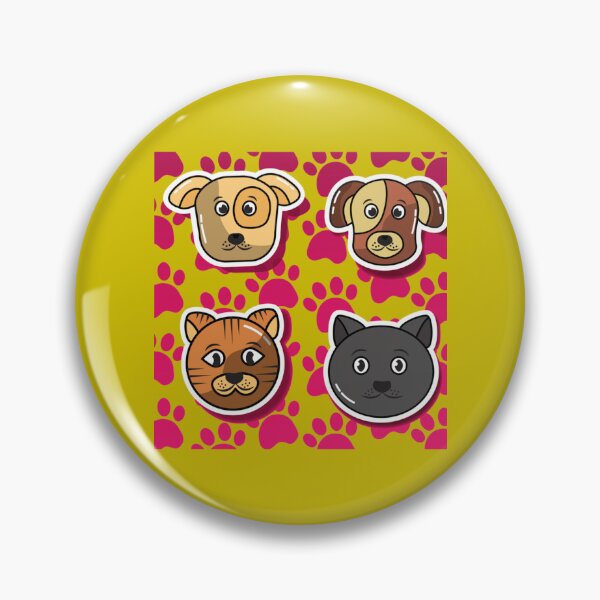 Item preview, FANNY DOG AND CAT- Cute Animal For Kids    designed and sold by CateBlyh2.