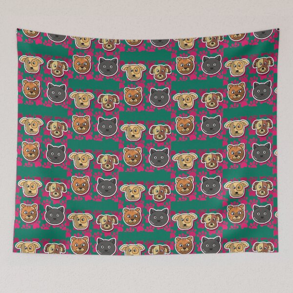 Item preview, FANNY DOG AND CAT- Cute Animal For Kids    designed and sold by CateBlyh2.