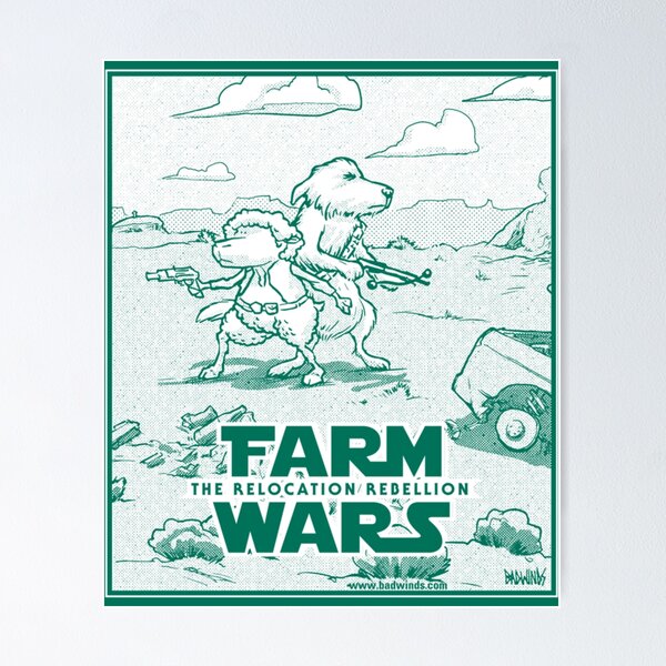 Item preview, Farm Wars The Relocation Rebellion   designed and sold by CateBlyh2.