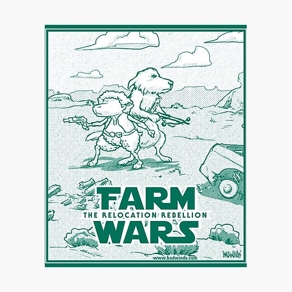 Item preview, Farm Wars The Relocation Rebellion   designed and sold by CateBlyh2.
