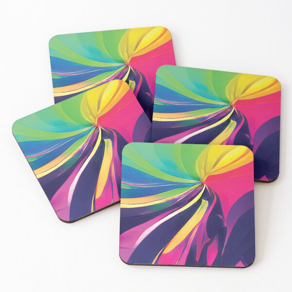 Item preview, Vibrant Life Abstract Digital Paintings designed and sold by ThinkFun! Design.