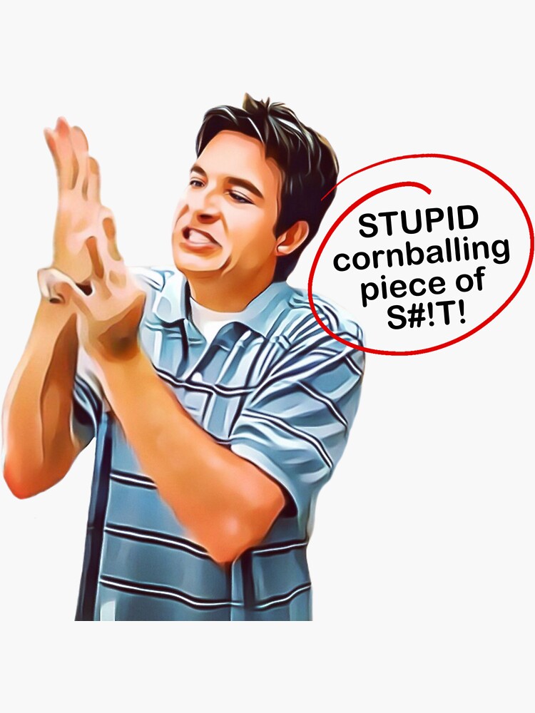 "Arrested Development Cornballer Michael Bluth" Sticker for Sale by