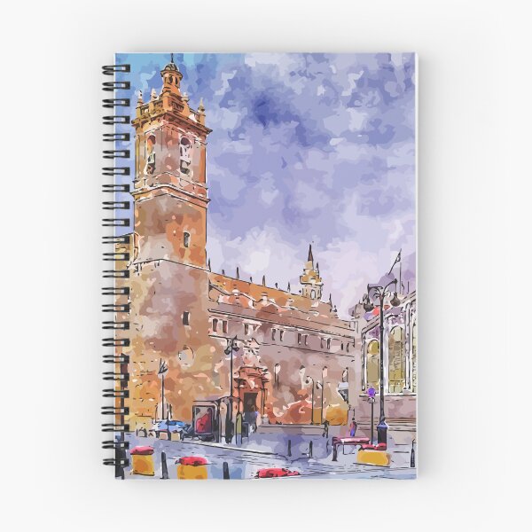 Item preview, Iglesia de los Santos Juanes Valencia Spain Watercolor Illustration designed and sold by KawaiiTops.