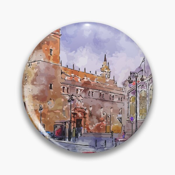 Item preview, Iglesia de los Santos Juanes Valencia Spain Watercolor Illustration designed and sold by KawaiiTops.