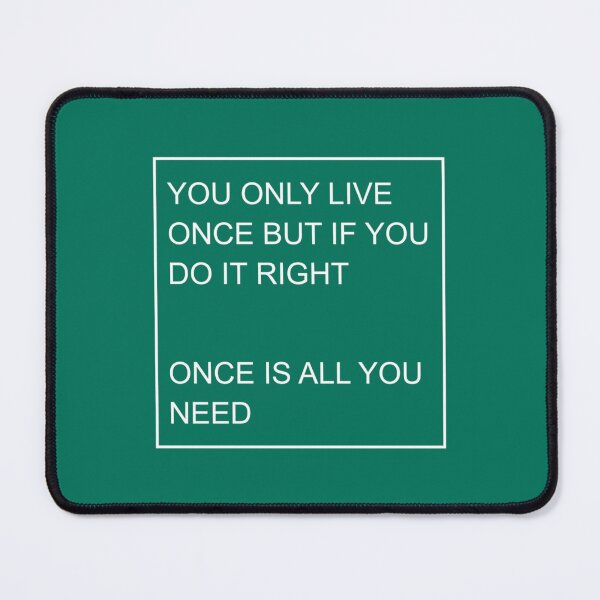 Item preview, Live Once   designed and sold by CateBlyh2.