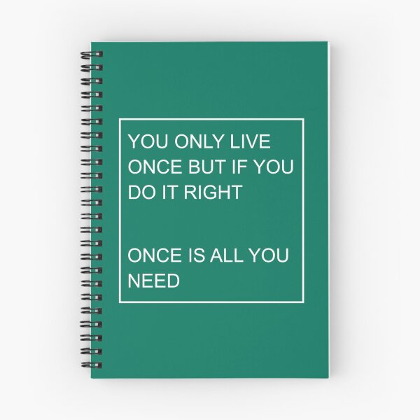 Item preview, Live Once   designed and sold by CateBlyh2.