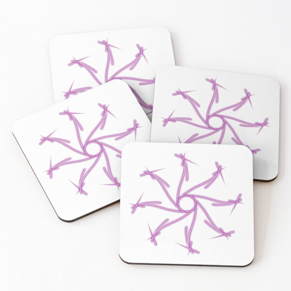 Item preview, Pink star, abstract art designed and sold by Meo Design.