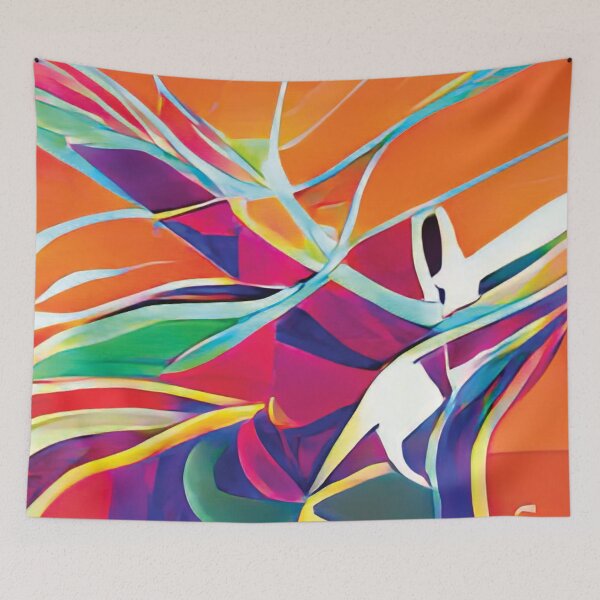 Item preview, Vibrant Life Abstract Digital Paintings designed and sold by ThinkFun! Design.