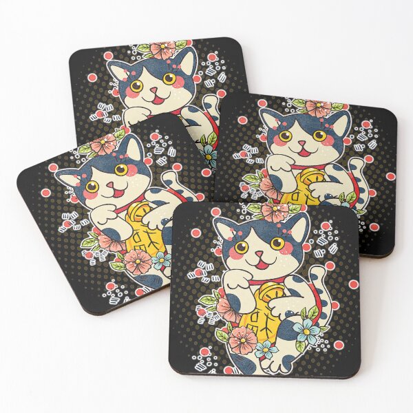 Item preview, Cute Lucky Cat Fortune Cat T  Asian Inspired designed and sold by jenthomsma.