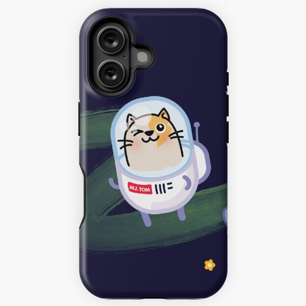 Flying Major Tom Space Cat iPhone Tough Case