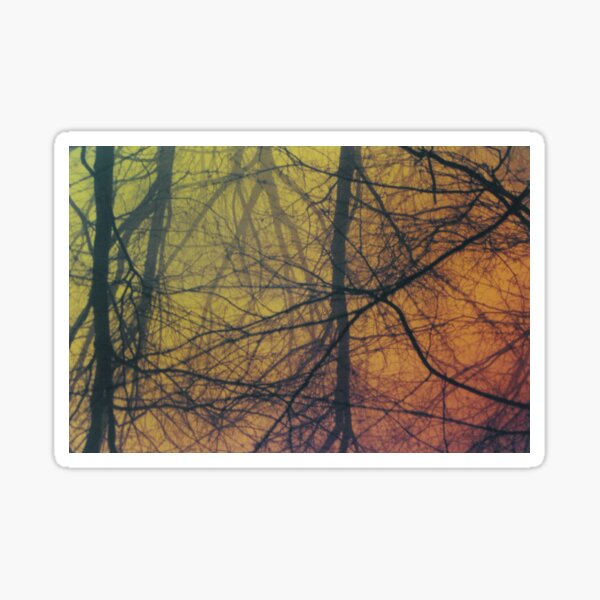 Nuclear Trees Branches Sticker