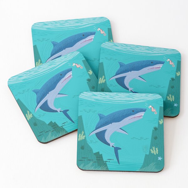 Item preview, The Shark and The Seahorse designed and sold by Oliver Lake.