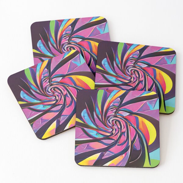 Item preview, Vibrant Life Abstract Digital Paintings designed and sold by ThinkFun! Design.