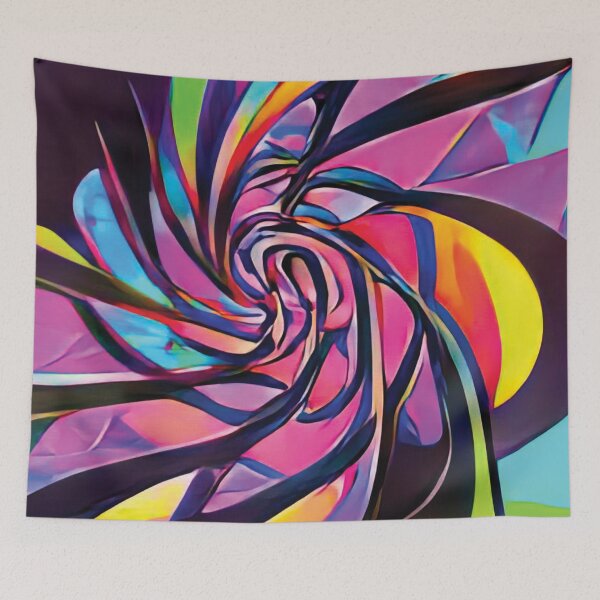 Item preview, Vibrant Life Abstract Digital Paintings designed and sold by ThinkFun! Design.