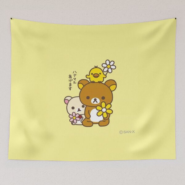 Item preview, Rilakkuma con flores designed and sold by friedslug.
