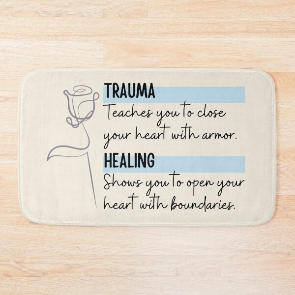 Item preview, Trauma vs Healing designed and sold by ThoughtJumble.