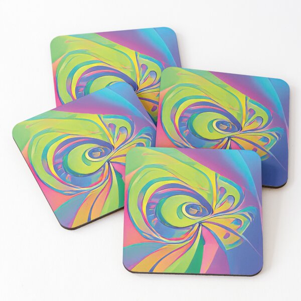 Item preview, Vibrant Life Abstract Digital Paintings designed and sold by ThinkFun! Design.