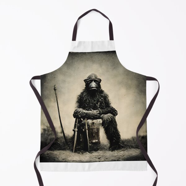 Item preview, The veteran ape a memory of a thousand battles designed and sold by AmazinfArt.