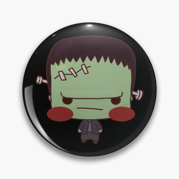Item preview, Frankenstein Cute Chibi Vintage Spooky Halloween designed and sold by cutieotter.
