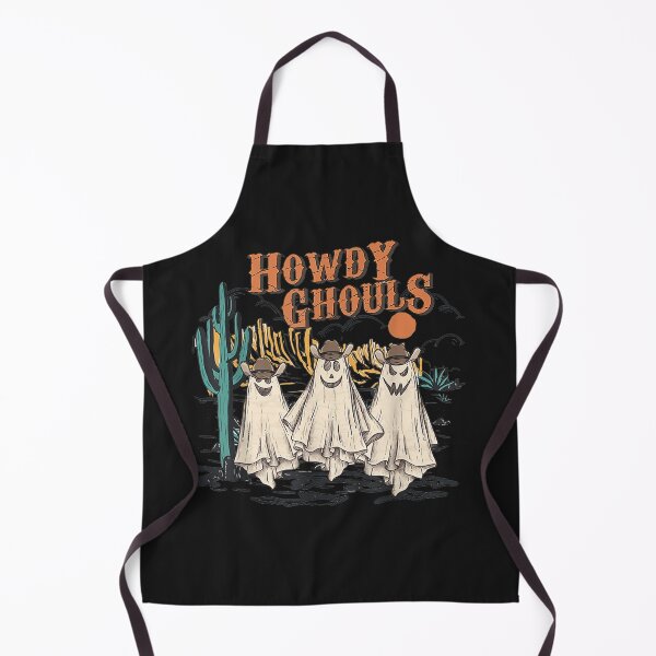 Item preview, Retro Vintage Howdy Ghouls Western Halloween Cowboy Cowgirl designed and sold by NaomiTankersly.