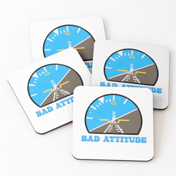 Item preview, Bad attitude indicator  designed and sold by Aerial-Arielle.