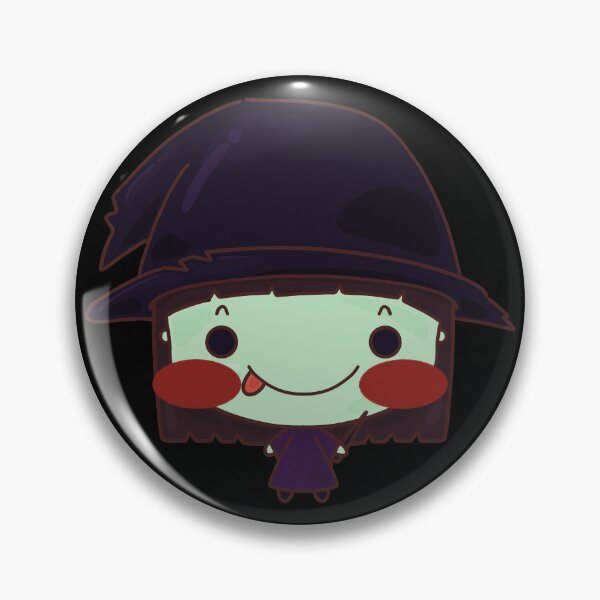 Item preview, Witch Cute Chibi Vintage Spooky Halloween designed and sold by cutieotter.