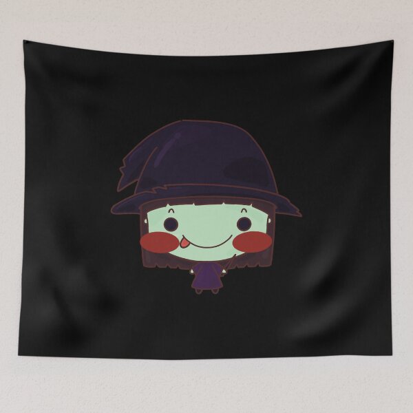 Item preview, Witch Cute Chibi Vintage Spooky Halloween designed and sold by cutieotter.