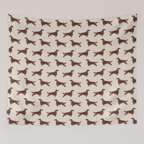Item preview, Irish Setter pattern dog breed pet portrait gifts for dog lover designed and sold by PetFriendly.