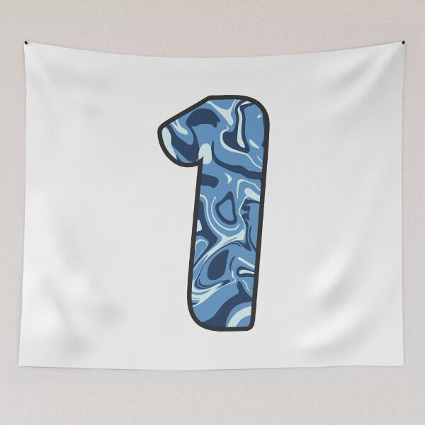 Item preview, 1 (One) - Blue Marble Alphabet Letter designed and sold by Emmyteddy.