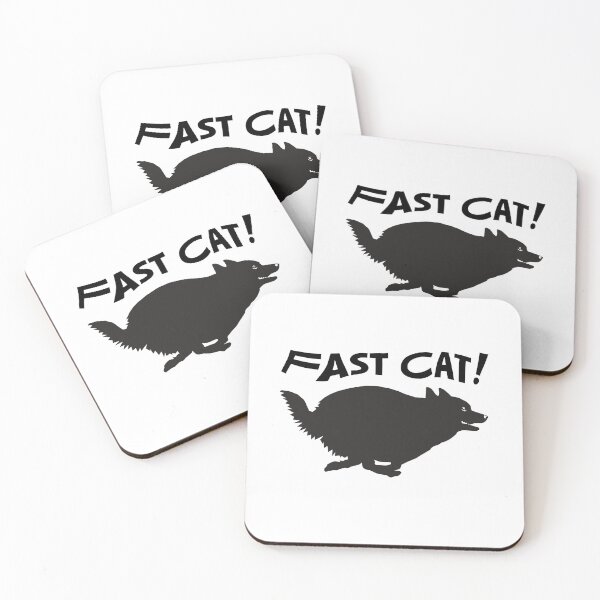 Item preview, Fast Cat Schipperke designed and sold by SchipperkeLove.