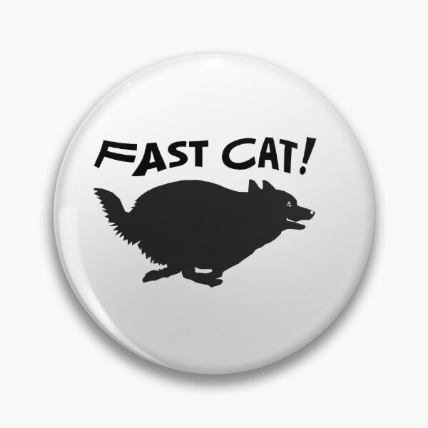 Item preview, Fast Cat Schipperke designed and sold by SchipperkeLove.