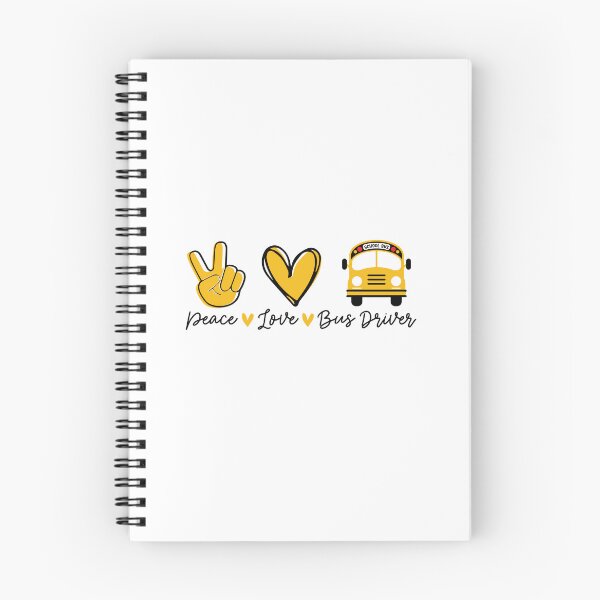 Item preview, Peace Love Bus Driver School Bus Driver Appreciation School Design designed and sold by VieGalleryy.