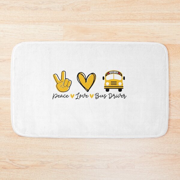 Item preview, Peace Love Bus Driver School Bus Driver Appreciation School Design designed and sold by VieGalleryy.