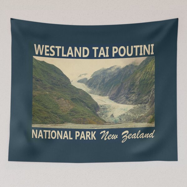 Item preview, Westland Tai Poutini National Park New Zealand Vintage designed and sold by KrisSidDesigns.