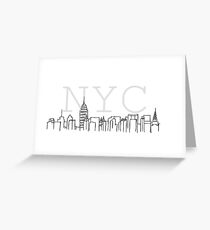N-Y-C Greeting Card